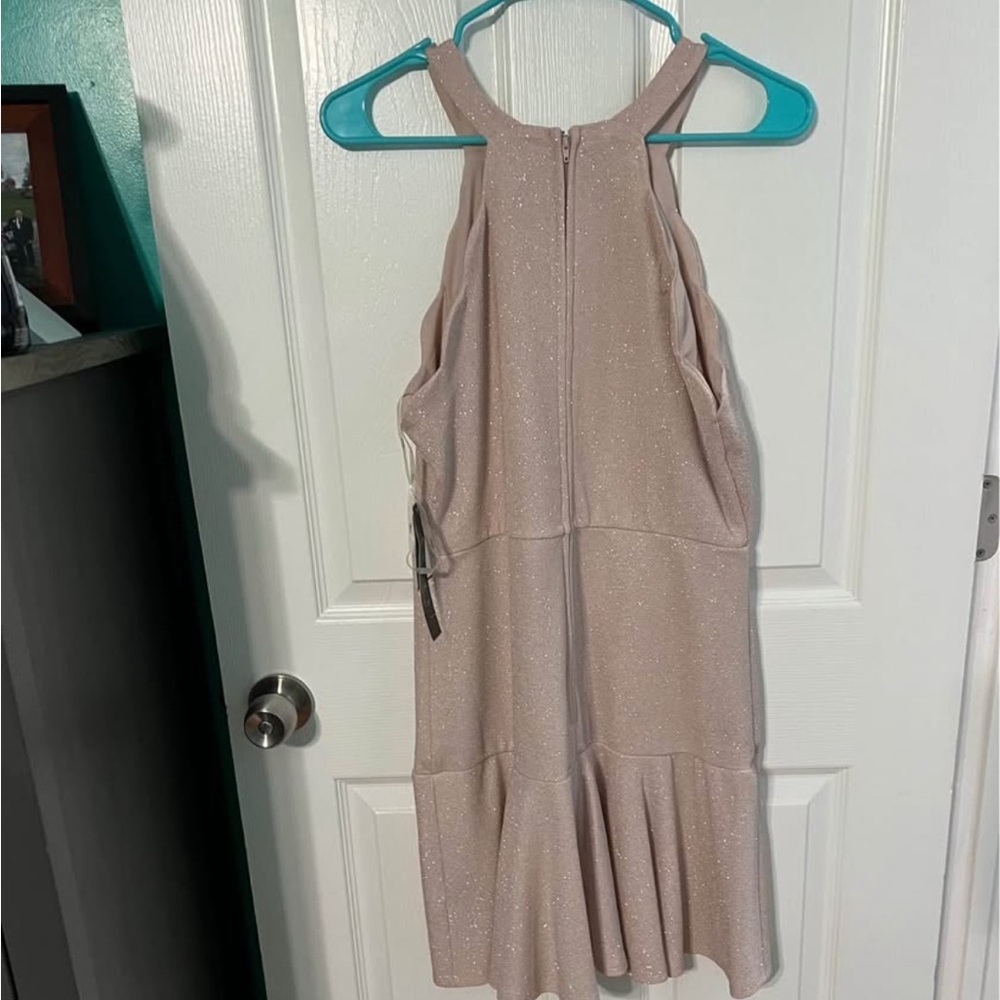 Sparkling pink Sleeveless Dress
